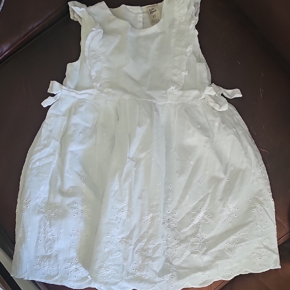 Nwot OshKosh B'gosh White Eyelet Dress - Picture 1 of 2